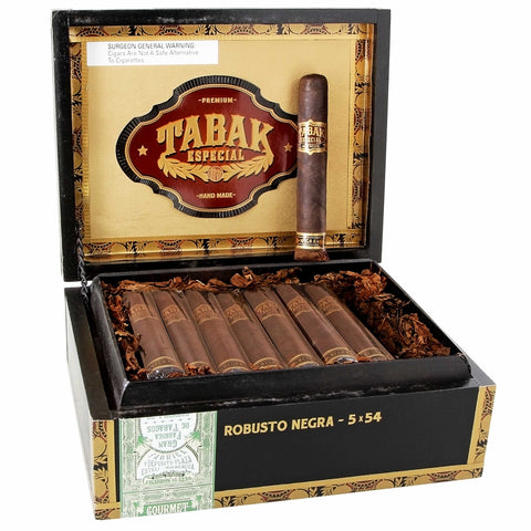 Tabak Especial Robusto Negra - Robusto Oscuro