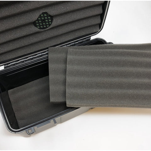15 Ct. Waterproof Travel Cigar Humidor Case – Black