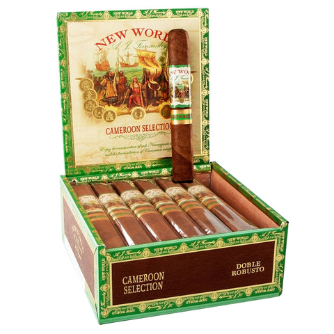 New World Cameroon Double Robusto by AJ Fernandez