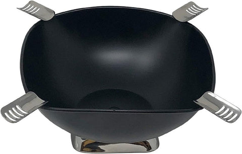 Prestige Smokin Ash Quadrangle Ashtray – Matte Black