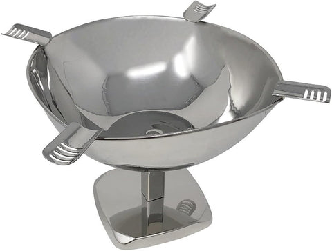 Prestige Smokin Ash Quadrangle Raised Ashtray – Stainless Steel