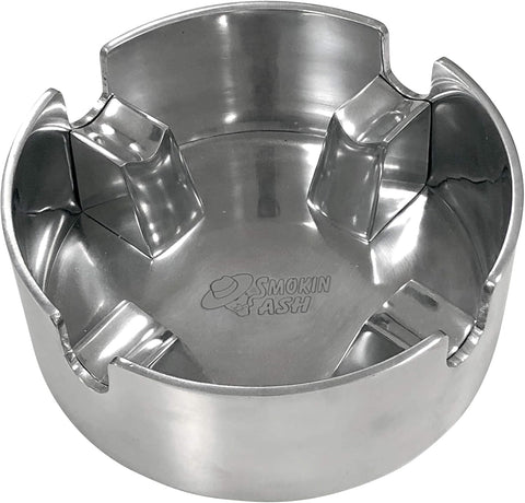 Prestige Import Group Baltimore Smokin Ash Polished Cast Aluminum Ashtray