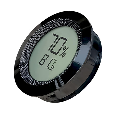 Prestige HYB134/S Silver Hygrometer Glass Face – Compact & Accurate