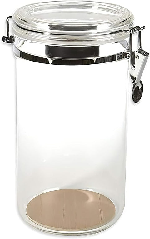 Acrylic Humidor Jar – 25 Count Capacity with Humidifier & Spanish Cedar Interior