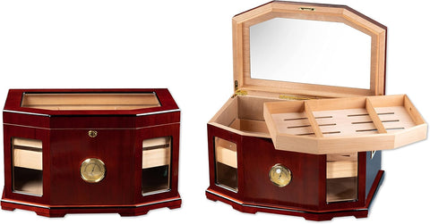 Chancellor Display Model Humidor – Imperfect Condition (Holds 300 Cigars)