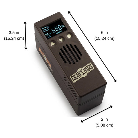 Cigar Oasis Plus 3.0 – Smart Electric Humidifier for Large Humidors
