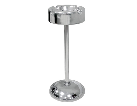 Prestige Lexington Standing Ashtray – Polished Aluminum