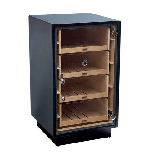 275 Ct. Glass Door Counter Display Humidor with 4 Drawers – Ghana