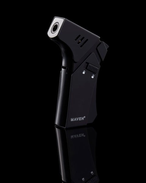 Maven Modern Gun-Style Handheld Torch Lighter – Gray | Sleek Design, Powerful Performance