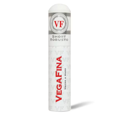 VegaFina Short Robustos Tubo Cigar – Mild to Medium – 50 Ring Gauge – Tubed for Freshness