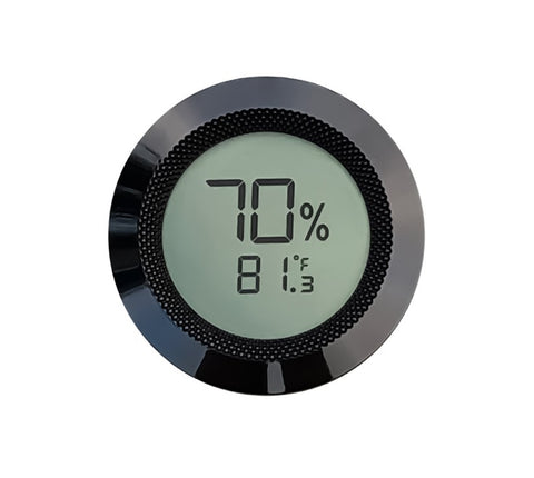 Prestige HYB134/S Silver Hygrometer Glass Face – Compact & Accurate