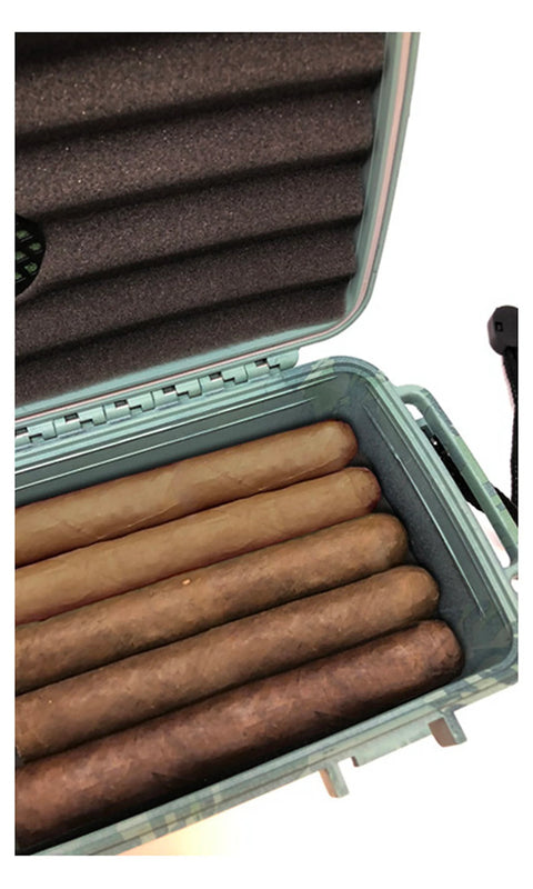 Cigar Safe 15 Ct. Camouflage Travel Humidor