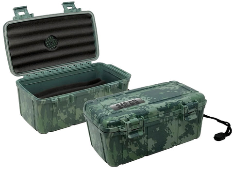 Cigar Safe 15 Ct. Camouflage Travel Humidor