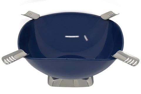 Prestige Smokin Ash Quadrangle Blue Cigar Ashtray