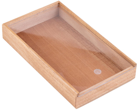 5 Cigar Promotional Box with Clear Slide Top