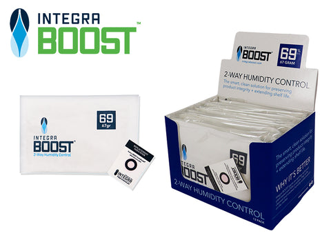 67 Gram Humidity Packets – 69% for Cigars Display of 12