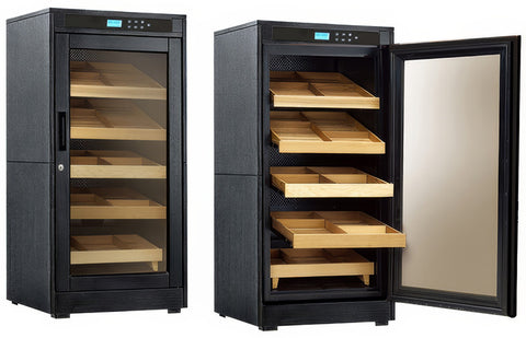 Redford Lite 1250-Count Electric Climate-Controlled Cigar Cabinet Humidor