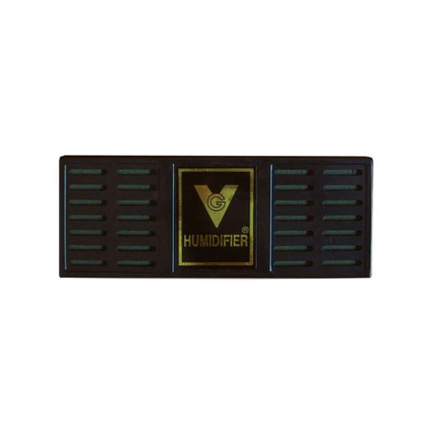 Humidifier 6.5 x 2.5 Inches Rectangle Black for 75 to 150 Cigars