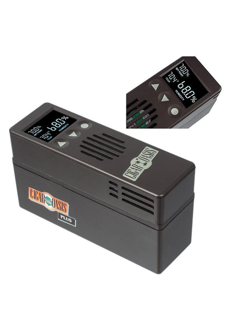 Cigar Oasis Plus 3.0 – Smart Electric Humidifier for Large Humidors