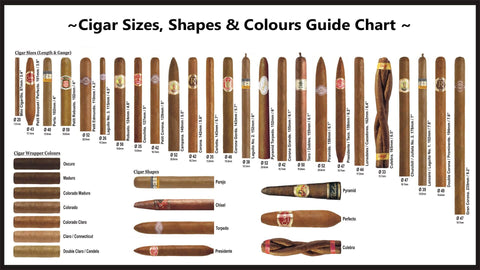 Types of Cigars: Understanding the Different Sizes, Shapes & Strengths