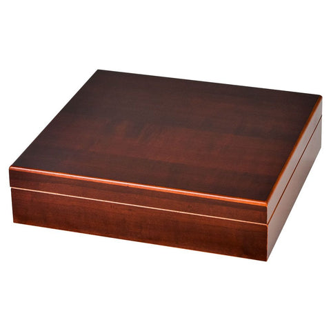 Chateau Cherry 20-Cigar Desktop Humidor with Humidifier – Spanish Cedar Lined