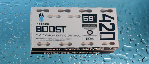 420 Gram Humidity Packets - Display of 5, 69% Humidity for Cigars and Cannabis