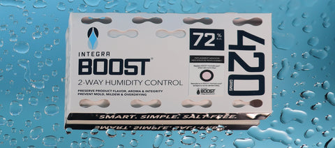 420 Gram Humidity Packets - Display of 5, 72% Humidity for Cigars and Cannabis
