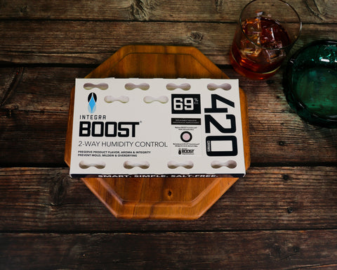 420 Gram Humidity Packets - Display of 5, 69% Humidity for Cigars and Cannabis