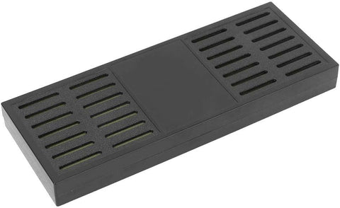 Humidifier 6.5 x 2.5 Inches Rectangle Black for 75 to 150 Cigars