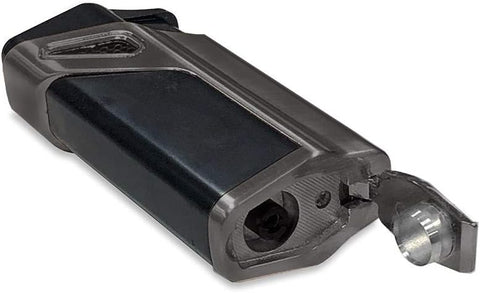Olympus Wind-Resistant Triple Flame Torch Lighter with Built-In Punch Cutter – Black Stone (Copy)