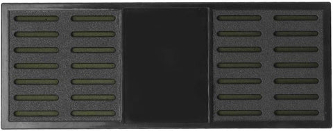 Humidifier 6.5 x 2.5 Inches Rectangle Black for 75 to 150 Cigars