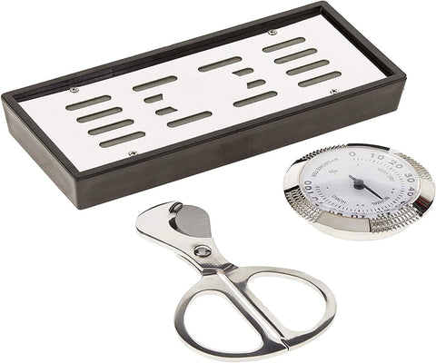 Waldorf Ebony Arc Top Cigar Humidor – 150 Cigar Capacity