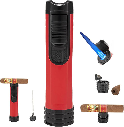 Apex Dual Torch Lighter – Red