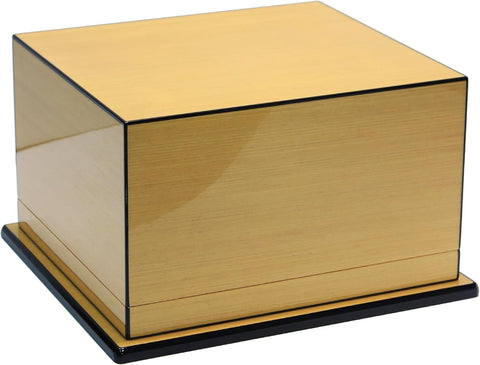 Elevate Multi-Tier Cigar Humidor – Pear Wood Finish – 150 Cigar Capacity