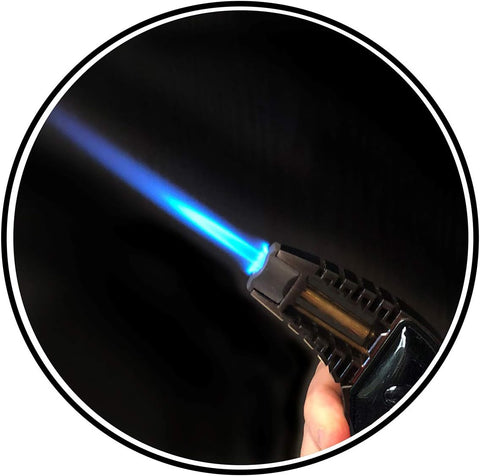 Bazooka Super Flame Desktop Torch Lighter – Black