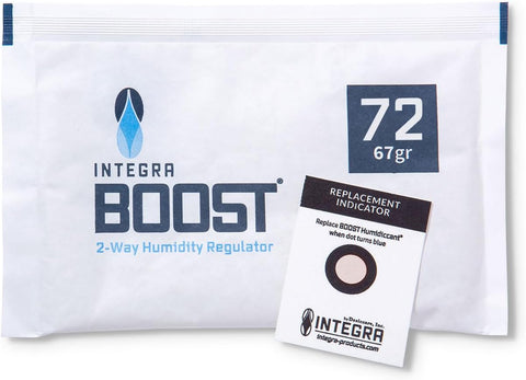 67 Gram Humidity Packets - Display of 12, 72% Humidity for Cigars