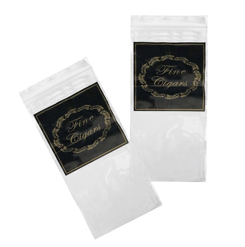 Zip Lock Cigar Bags