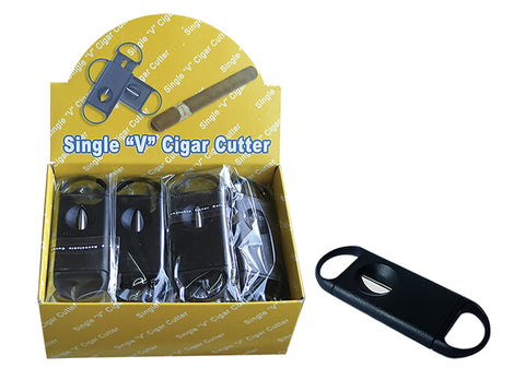 V-Cut Cigar Cutter Display Box - 24 pcs - 54 Ring Gauge