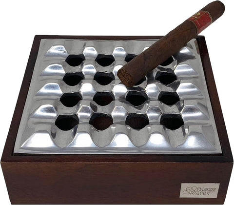 Rockford Grid Ashtray