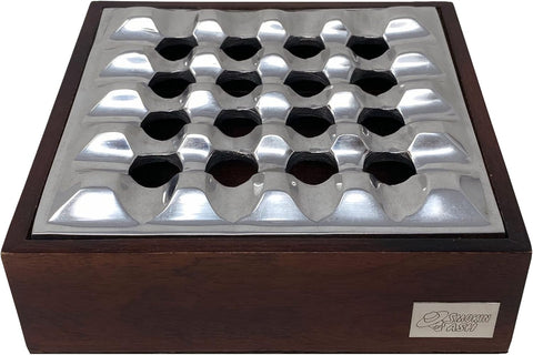 Rockford Grid Ashtray