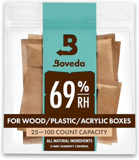 Humidity Packets 320 Gram - 69% for Cigars - Display of 5