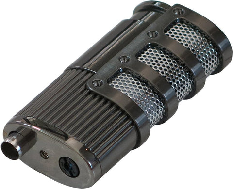 Triple Torch Punch Lighter – Gun Metal Mesh