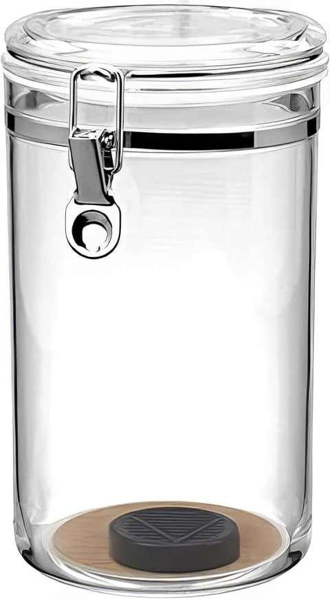 Acrylic Humidor Jar – 25 Count Capacity with Humidifier & Spanish Cedar Interior