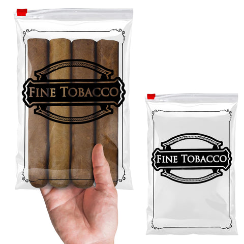 Zip Lock Cigar Bags