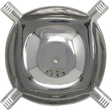 Quadrangle Stainless Steel Ashtray