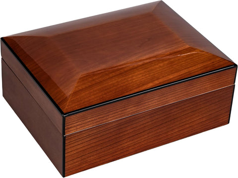 Napoli Dome Italian Design Cigar Humidor – Holds Up to 75 Cigars