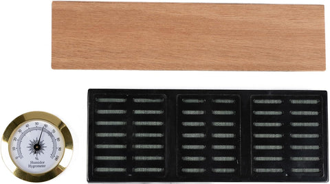 Napoli Dome Italian Design Cigar Humidor – Holds Up to 75 Cigars
