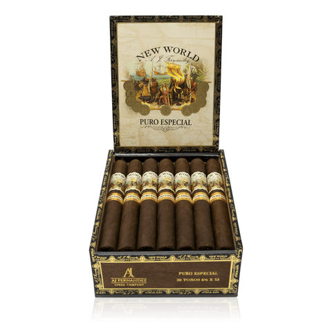 New World Puro Especial Robusto by AJ Fernandez
