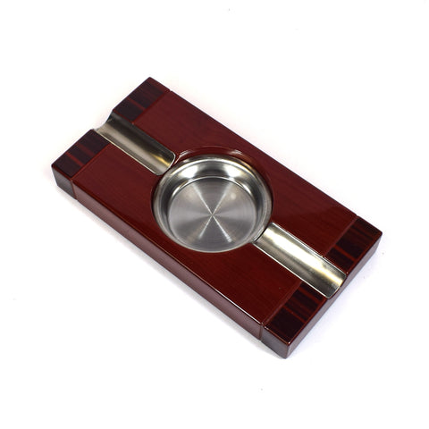 Prestige Import Group 2 Cigar High Gloss Two-Tone Cherry Ashtray