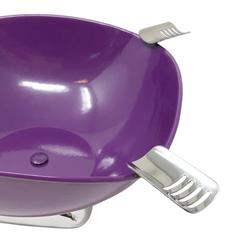 Smokin Ash Quadrangle Purple Ashtray